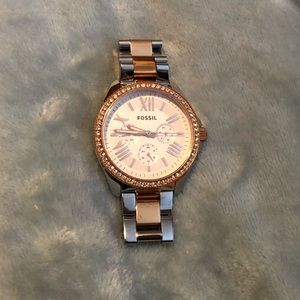 Fossil watch worn once